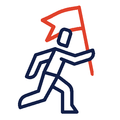 Carrying Flag Icon