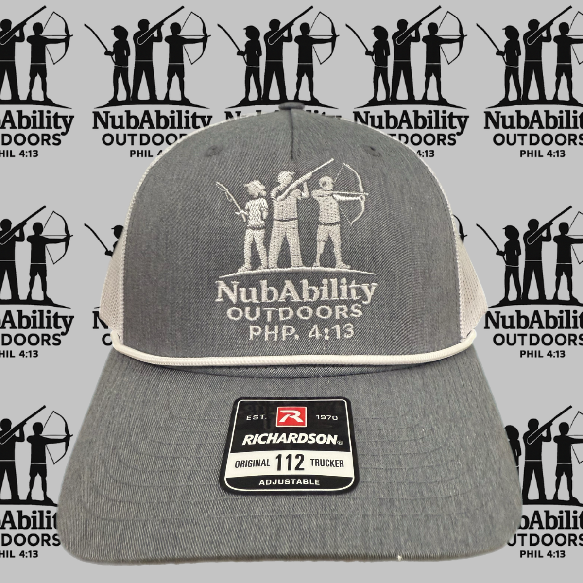 NubAbility Outdoors Embroidered Snapback