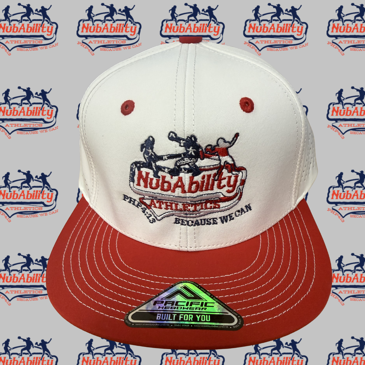 Stars and Stripes Fitted Baseball Cap